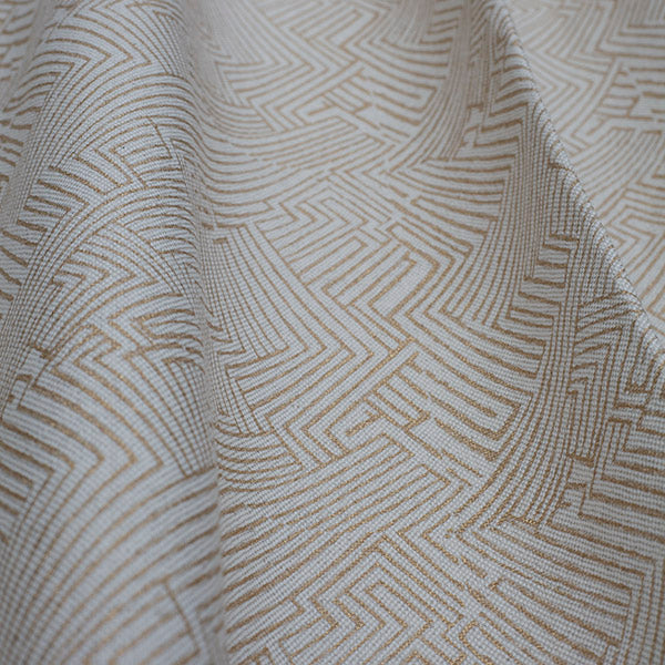 Maze Fabric Gold